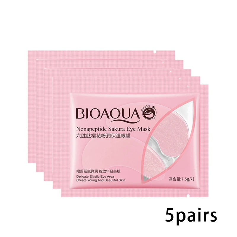 10pcs Black Collagen Eye Mask