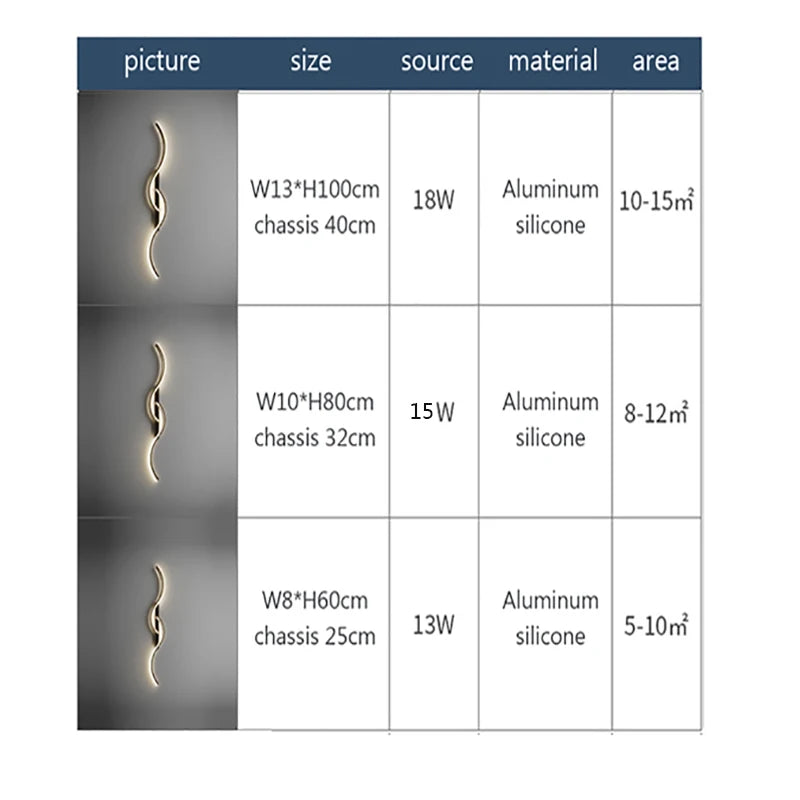 New Modern LED Wall Lamp