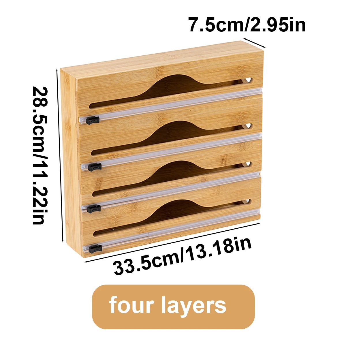 1pc Kitchen Wrap Dispenser