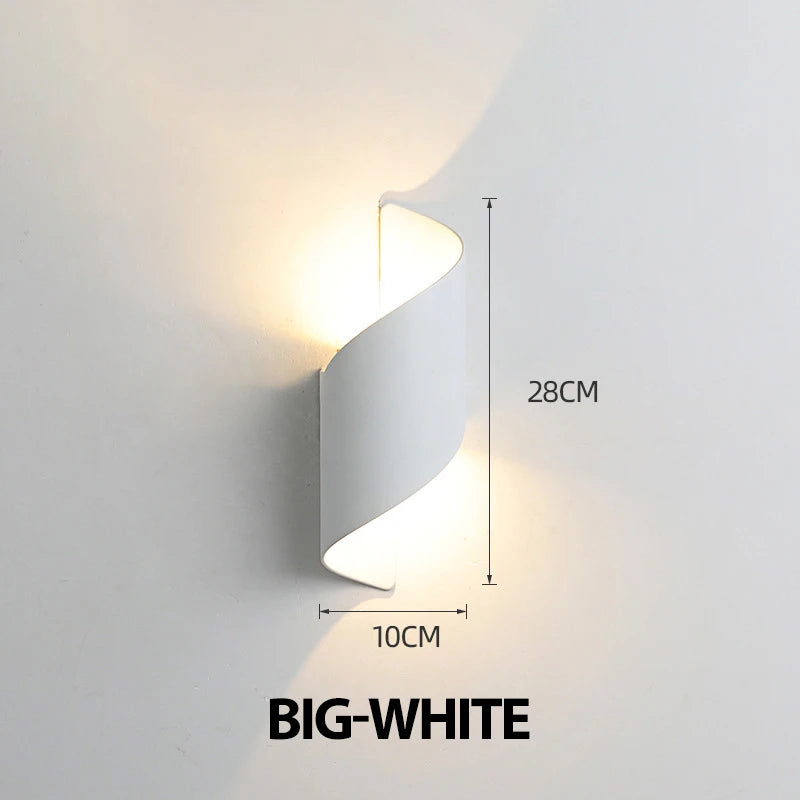 New Spiral Design LED Wall Lamp