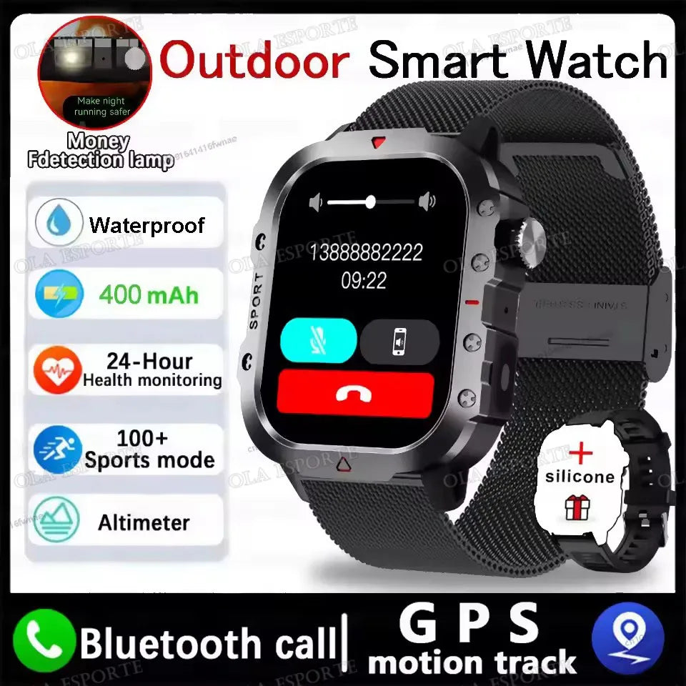 New LED Men's Bluetooth Talking Smartwatch