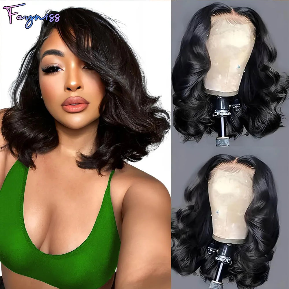250% Density Body Wave Wear And Go Bob Wig