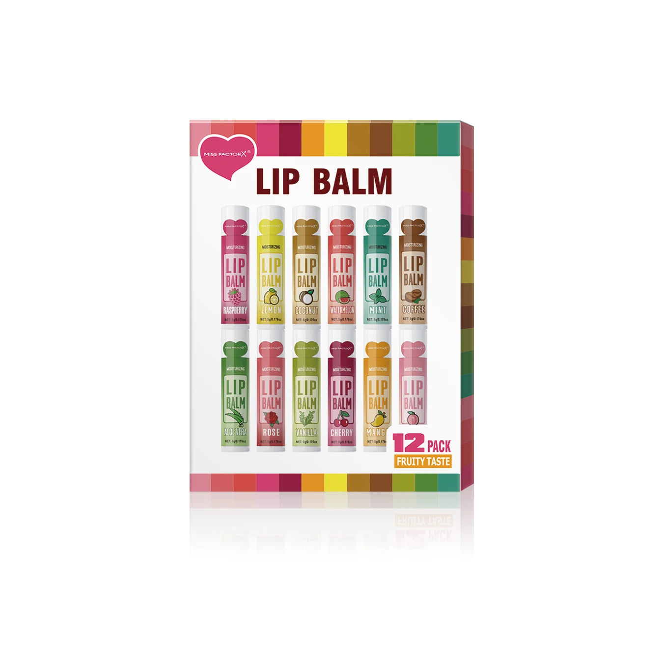 12 PCS/gift lip balm set