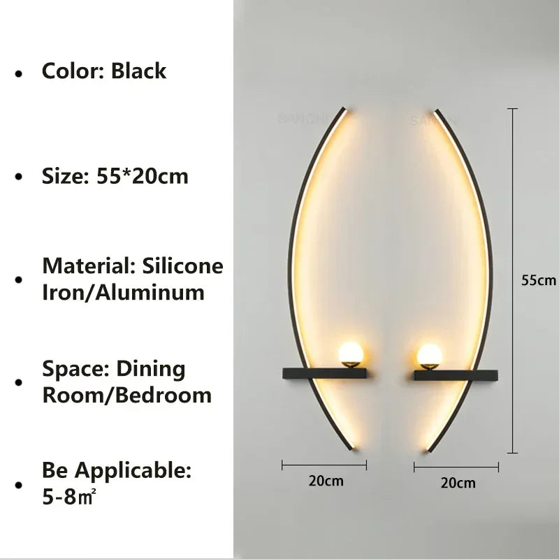 New Modern LED Wall Lamp