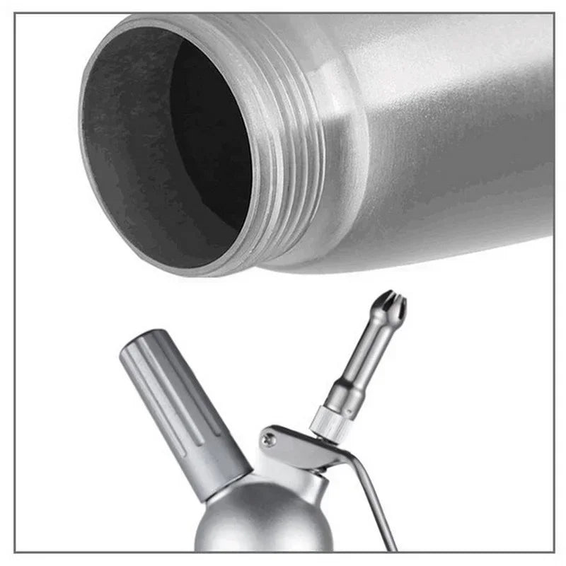 1000ml Cake Piping Gun Siphon Squeeze Bottle Dessert Tool