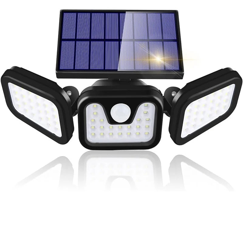 Solar Outdoor Motion Sensor Wall Lamp