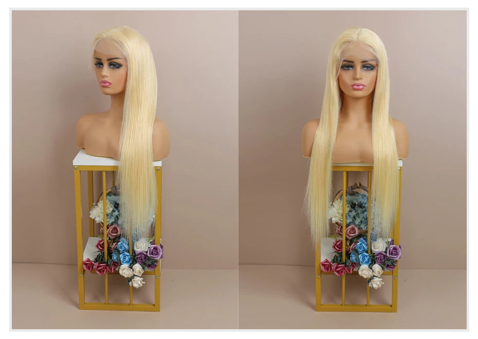 613 Honey Blonde HD Transparent Lace Wig
