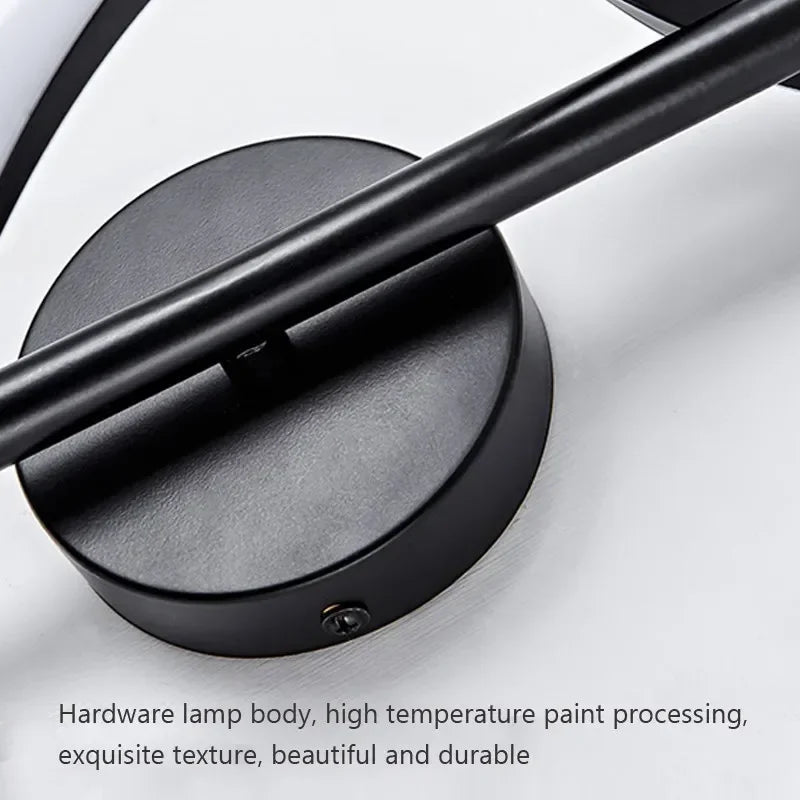 Luxury Black White Gold Wall Decorative Lights