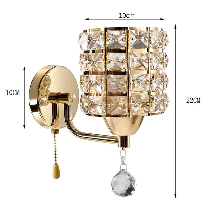 New Decorative Crystal Wall Lamps