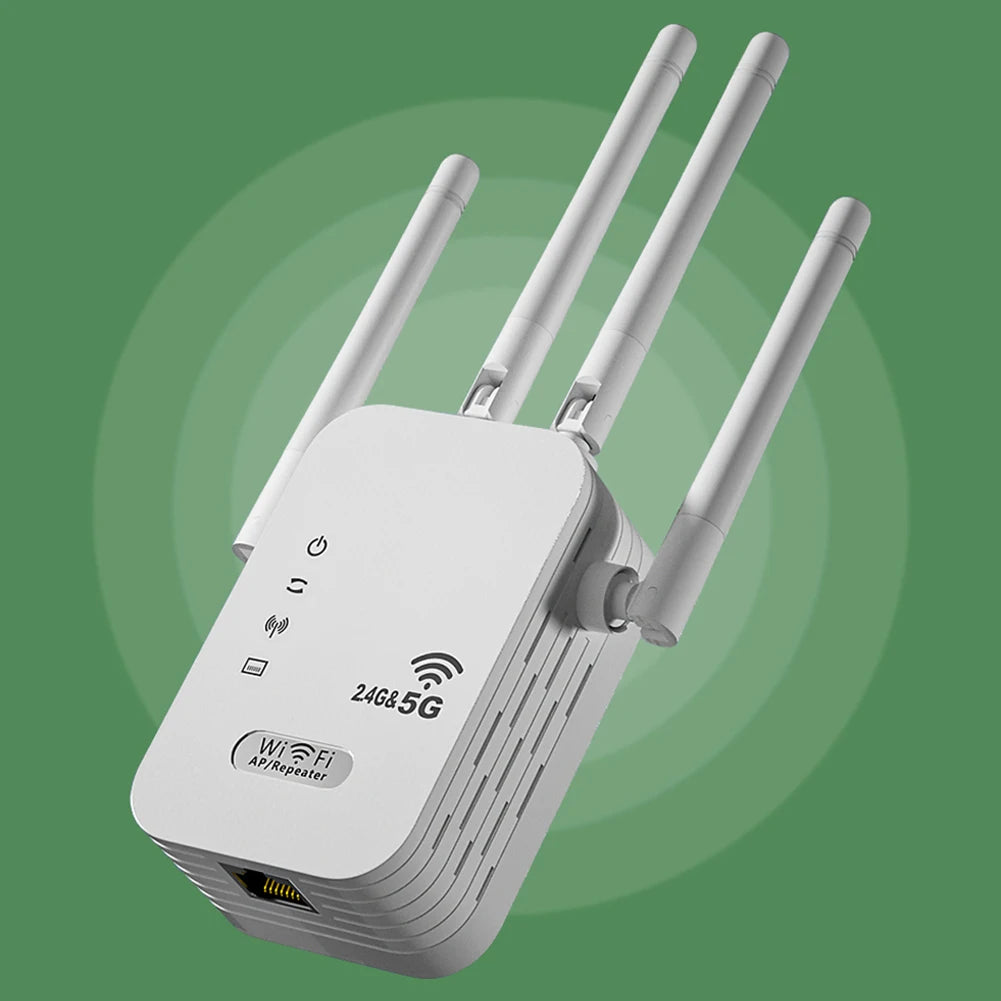 1200Mbps Dual Band WiFi Repeater