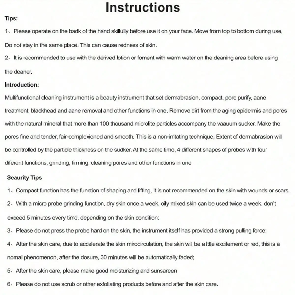 Women Blackhead Remover Pore Vacuum