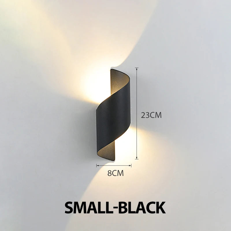 New Spiral Design LED Wall Lamp