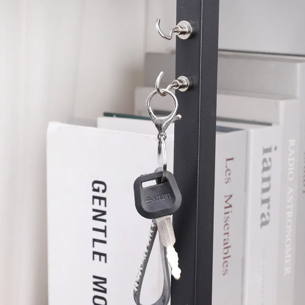 1/10PCS Metal Strong Magnetic Hooks