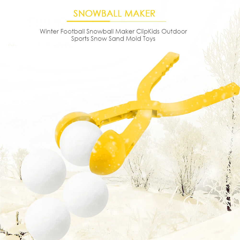 3D Small Round Snowball Maker Clip