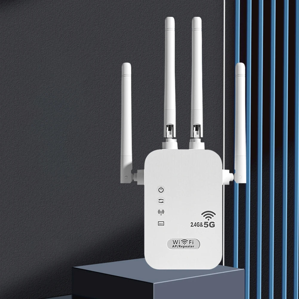 1200Mbps Dual Band WiFi Repeater