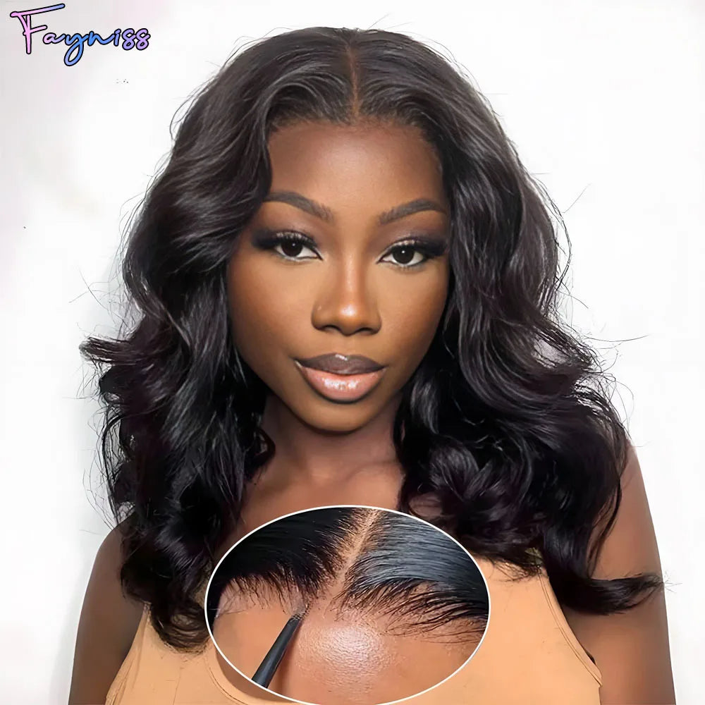 250% Density Body Wave Wear And Go Bob Wig