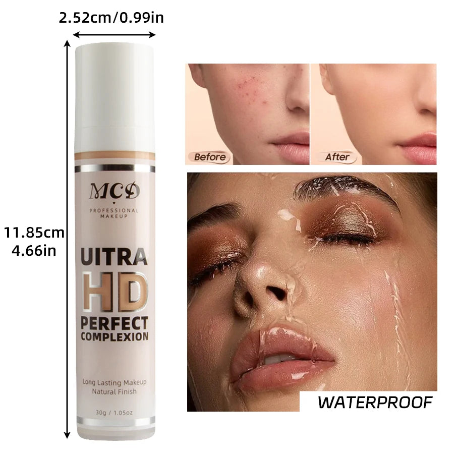 9 Shade Full Coverage Concealer Liquid