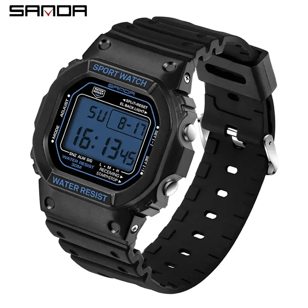 SANDA Multifunction Digital Sports Watch