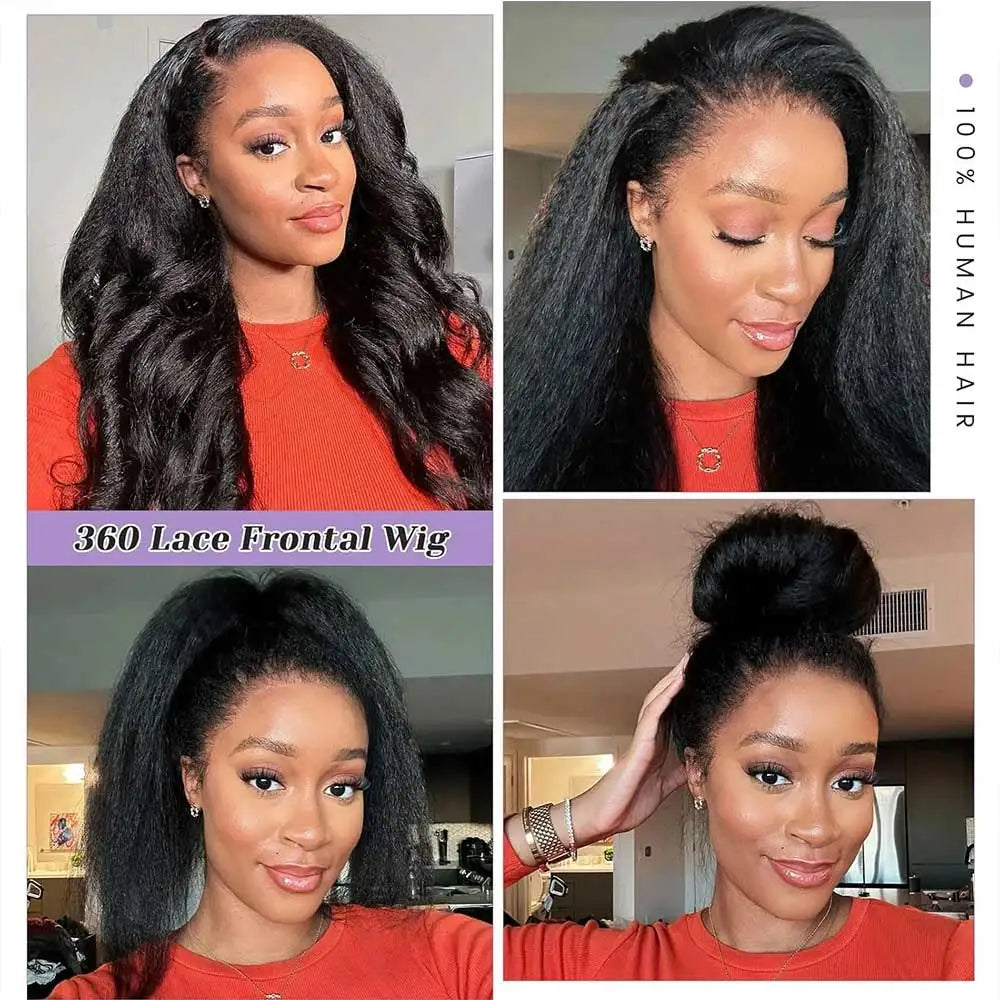 Invisible Strap 360 Full HD Lace Glueless Wig