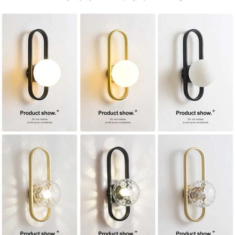 New Modern Minimalist LED Wall Lamp