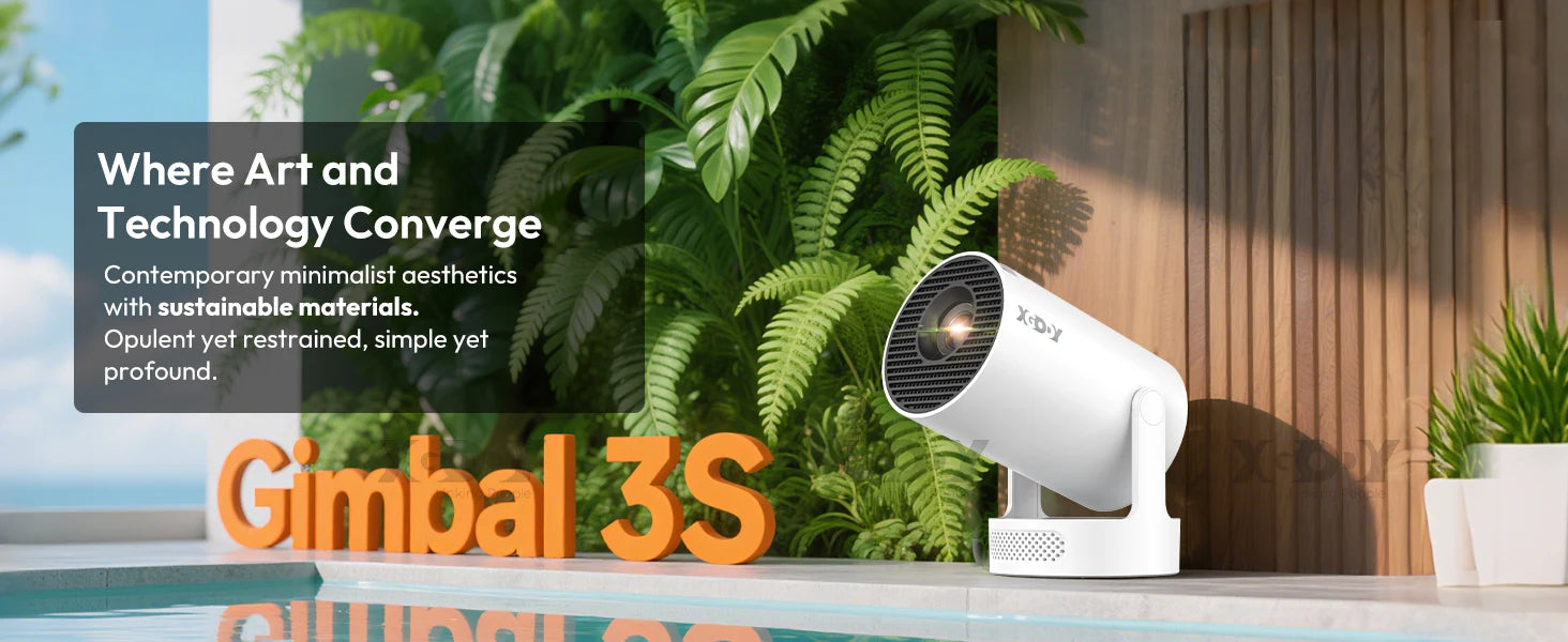 XGODY 4K/1080P LED Projector