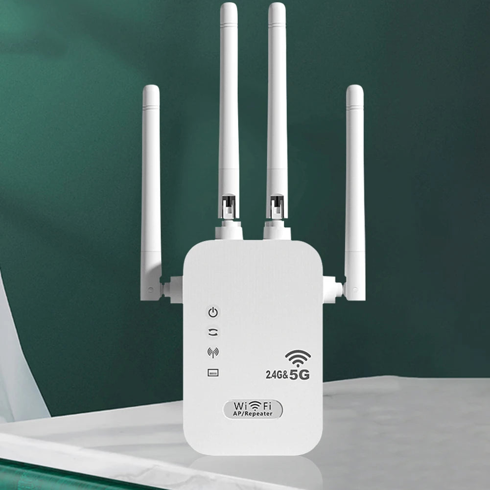 1200Mbps Dual Band WiFi Repeater
