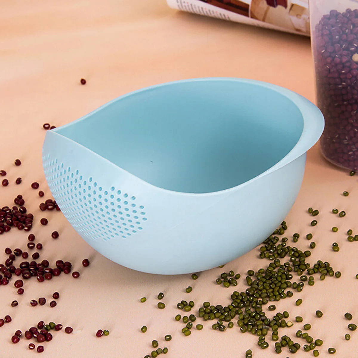 1/3pcs- Colander Rice Bowl