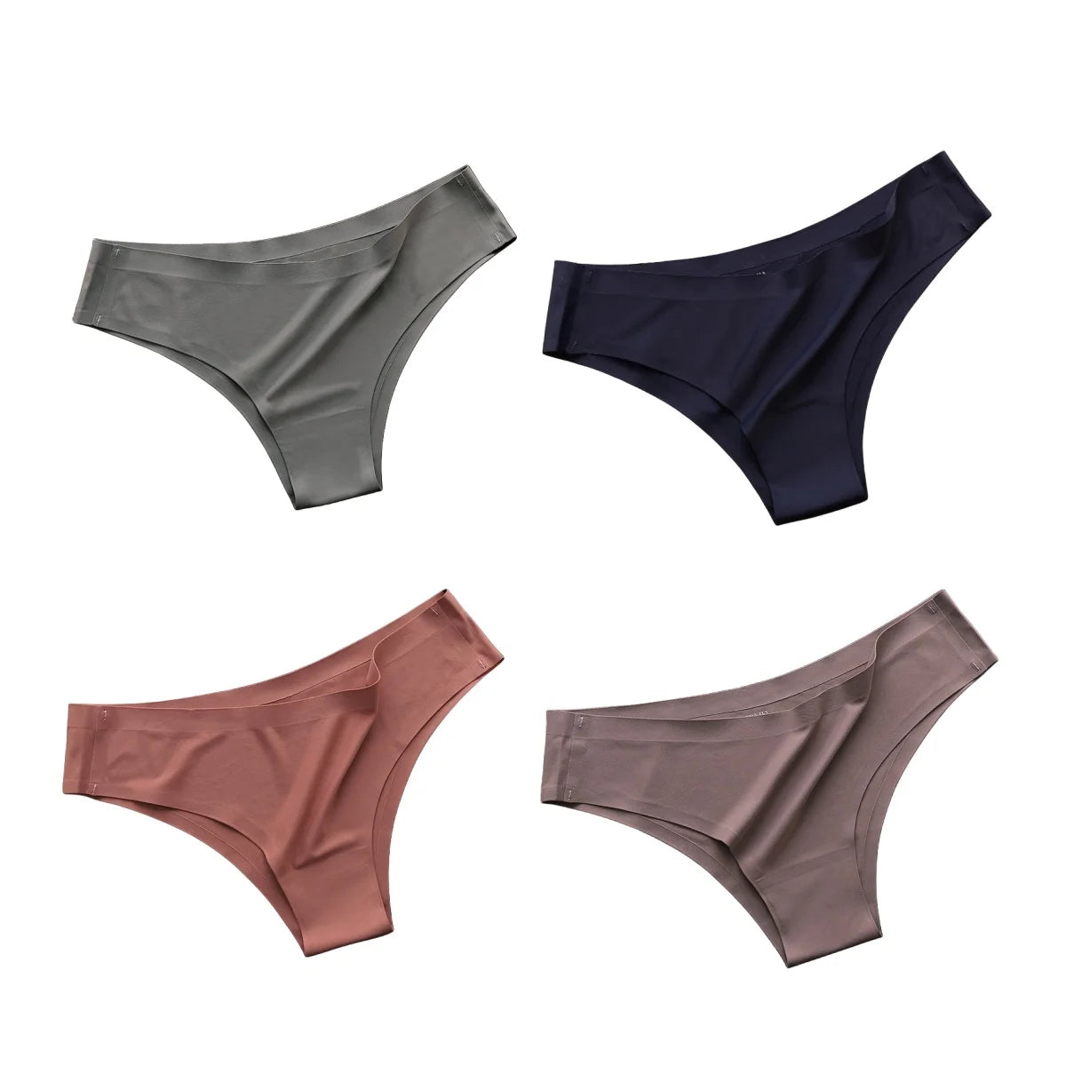 Women Sexy Ice Silk Underpants
