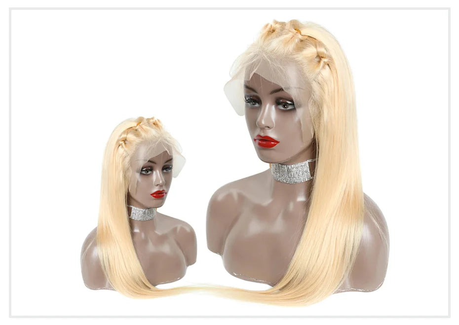 613 Honey Blonde HD Transparent Lace Wig