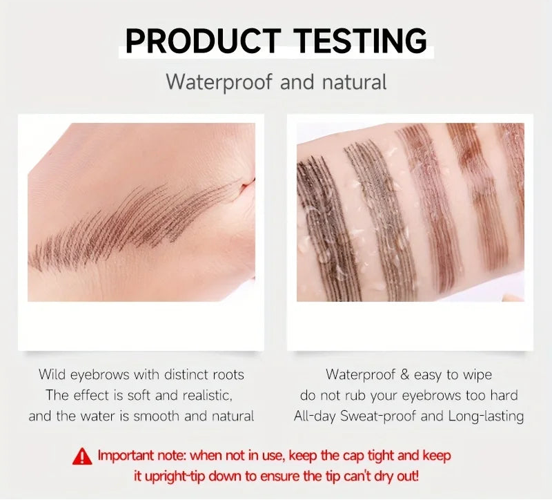 6 Colors 1pc Eyebrow Pen