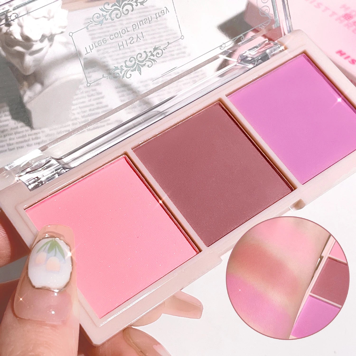 New matte rouge holding makeup