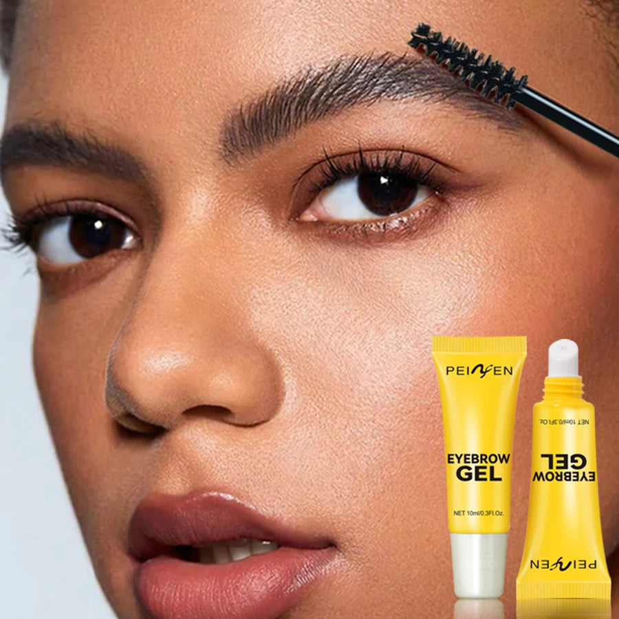 Eyebrow shaping cream with brush