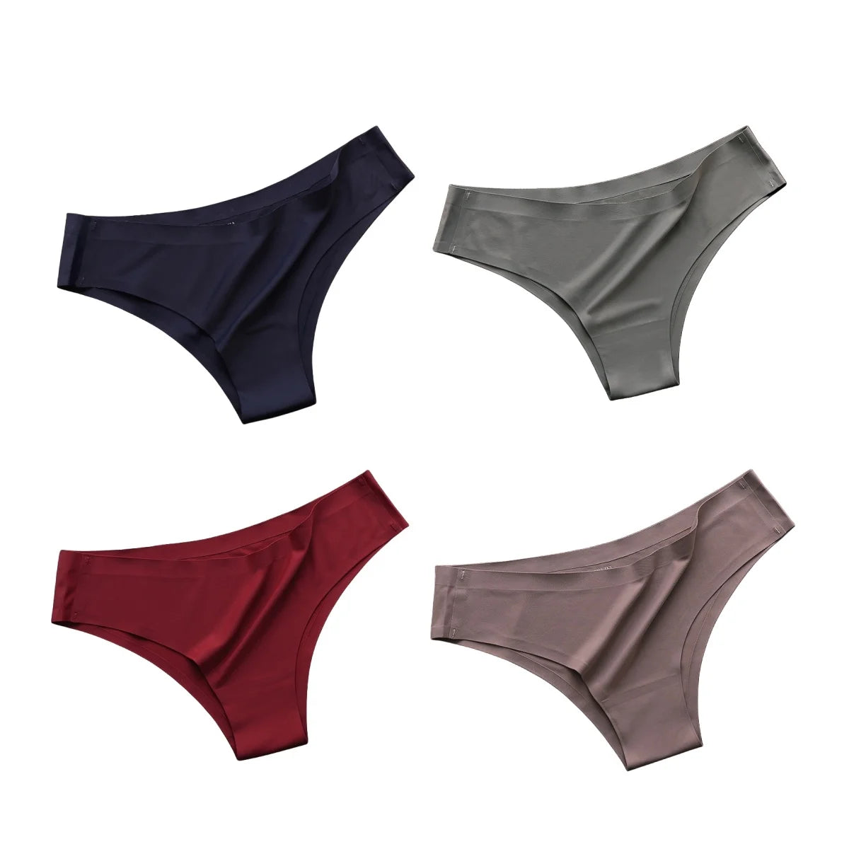 Women Sexy Ice Silk Underpants