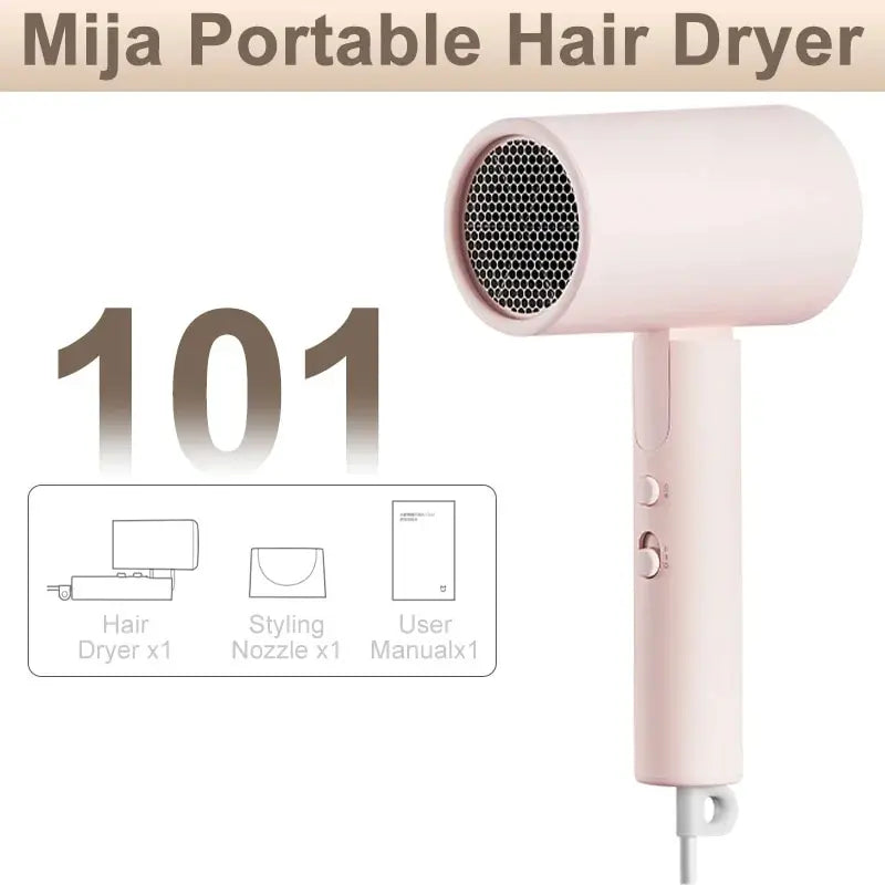 XIAOMI MIJIA Portable Anion Hair Dryer