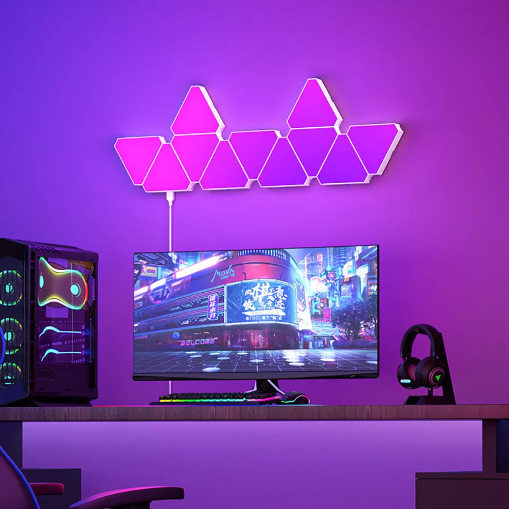 New LED Triangular Quantum Lamp