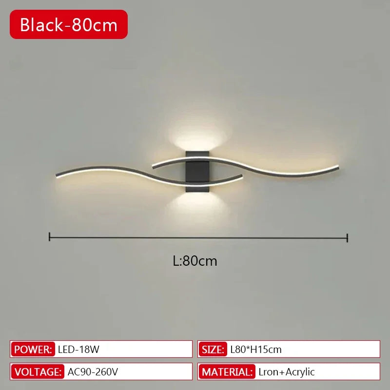 New Long Strip LED Wall Lamp