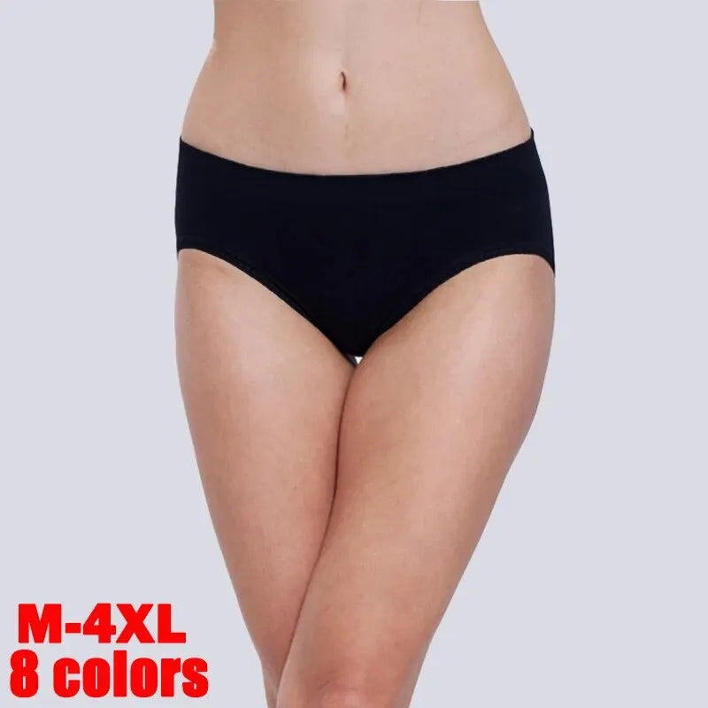 Women's Cotton Plus Size Underwear