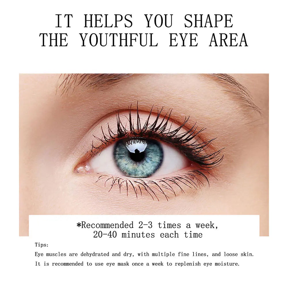 10pcs Black Collagen Eye Mask