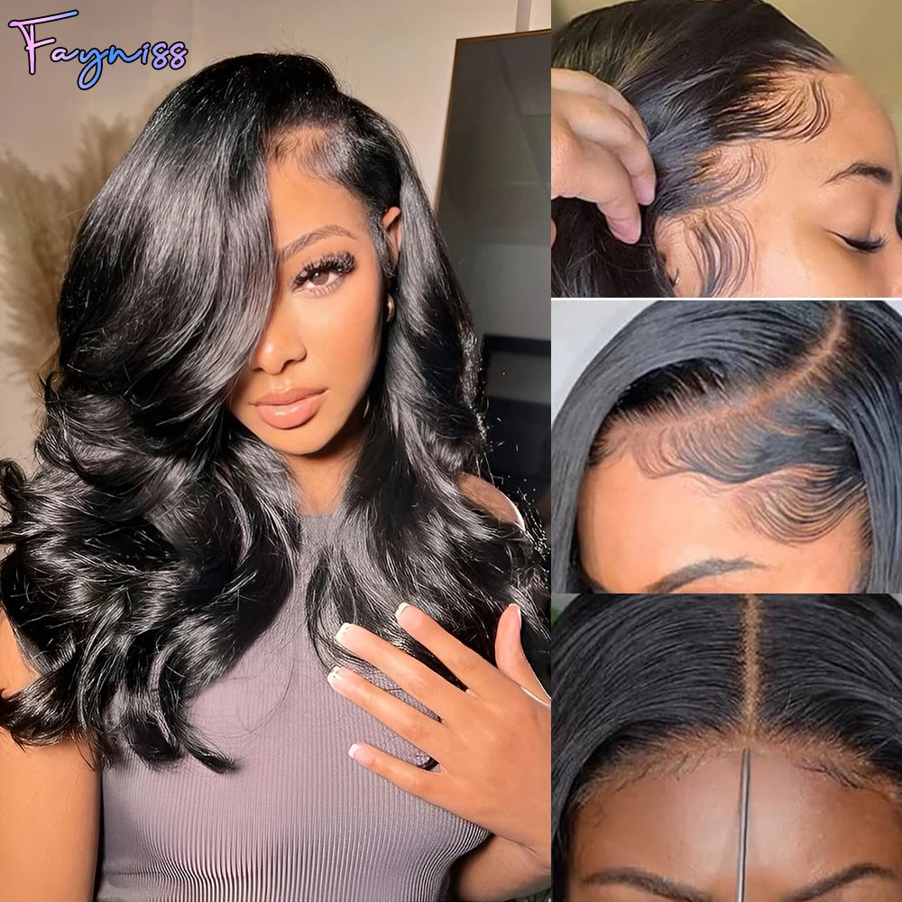 250% Density Body Wave Wear And Go Bob Wig