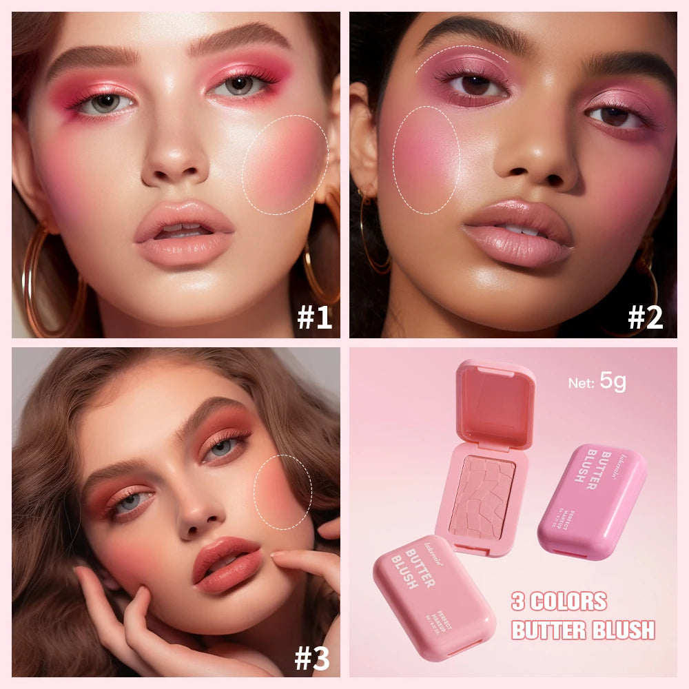 12HR Wear Vegan Formula Blusher Makeup Blush