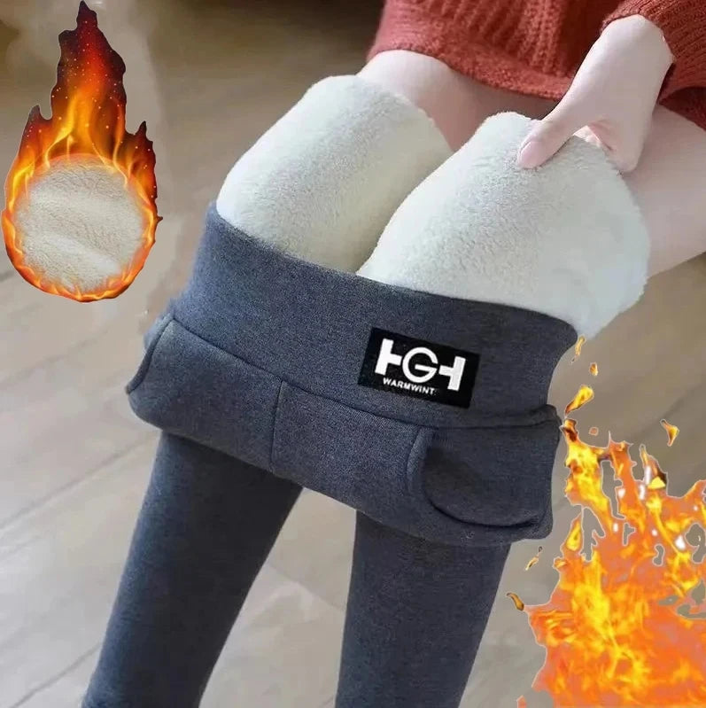 Women's Warm High-waisted Leggings