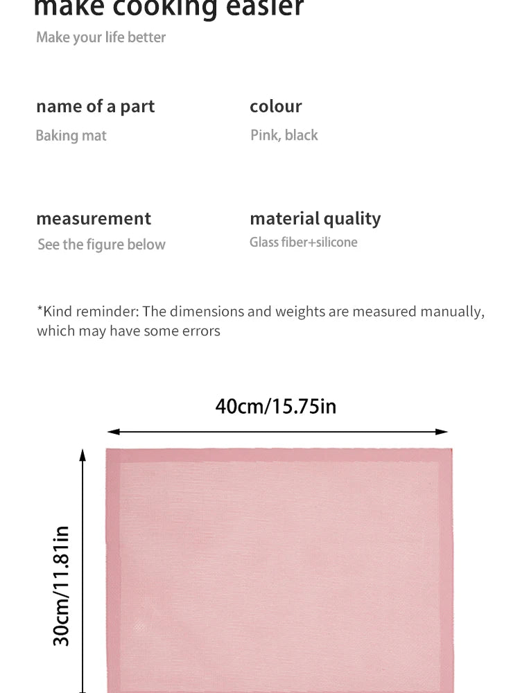 Silicone Grill Mat & Breathable Baking Tray