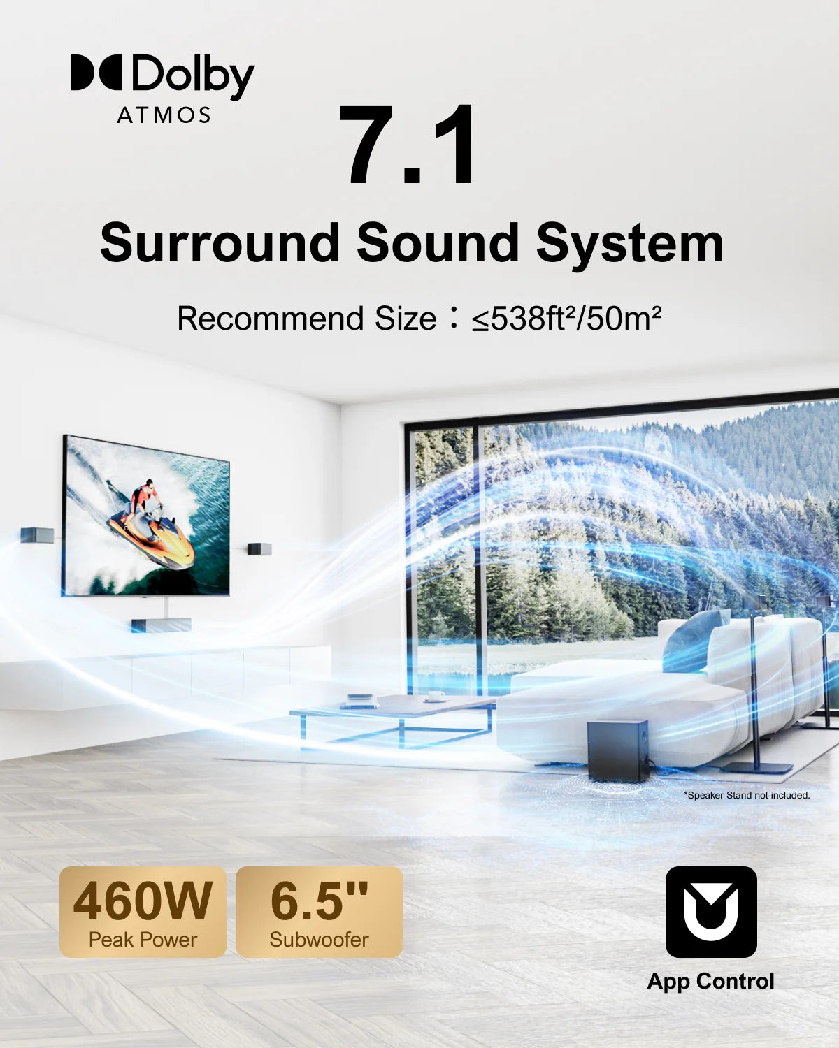 ULTIMEA 7.1 Surround Sound System