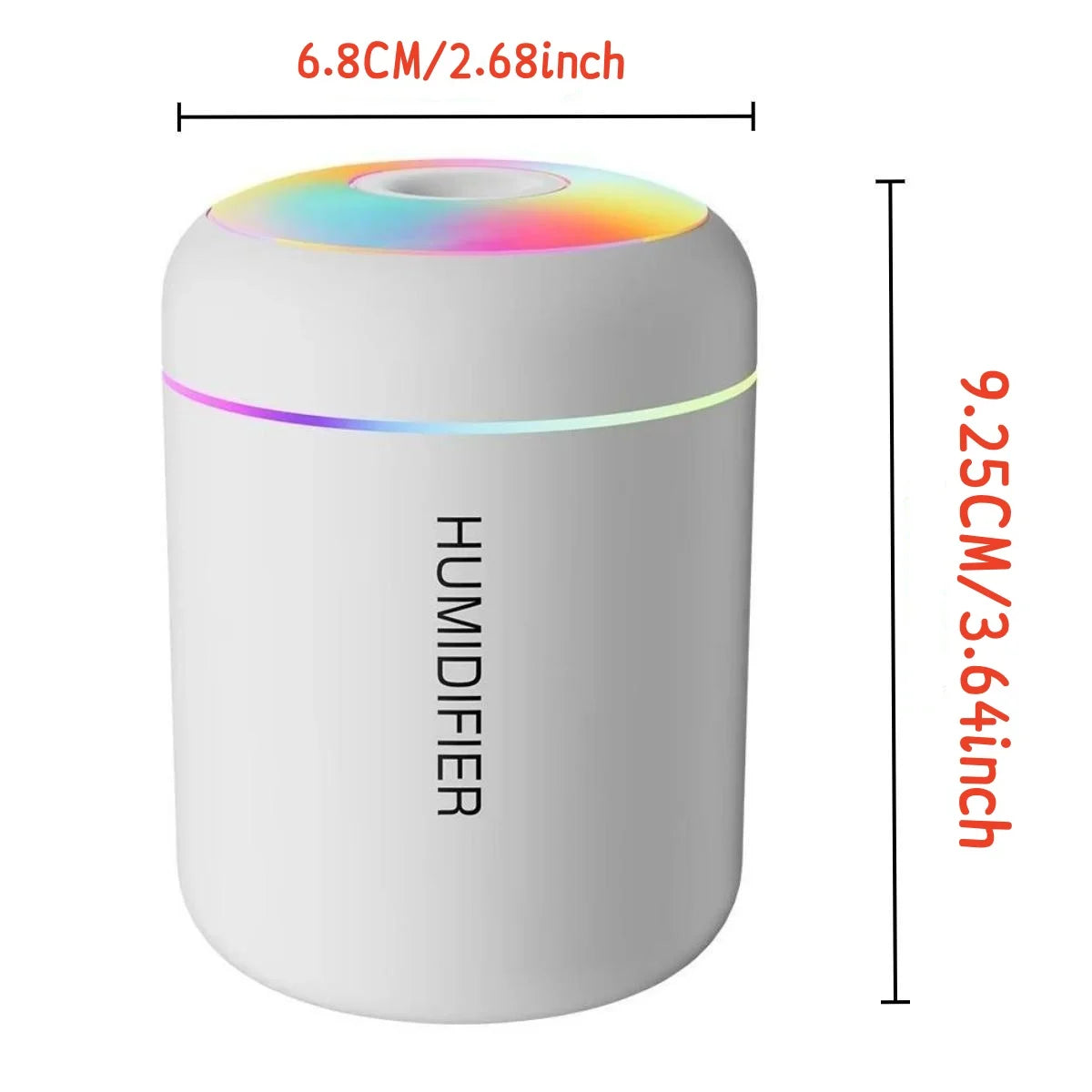180ML Mini Air Humidifier USB Electric Aroma Diffuser Essential Oil