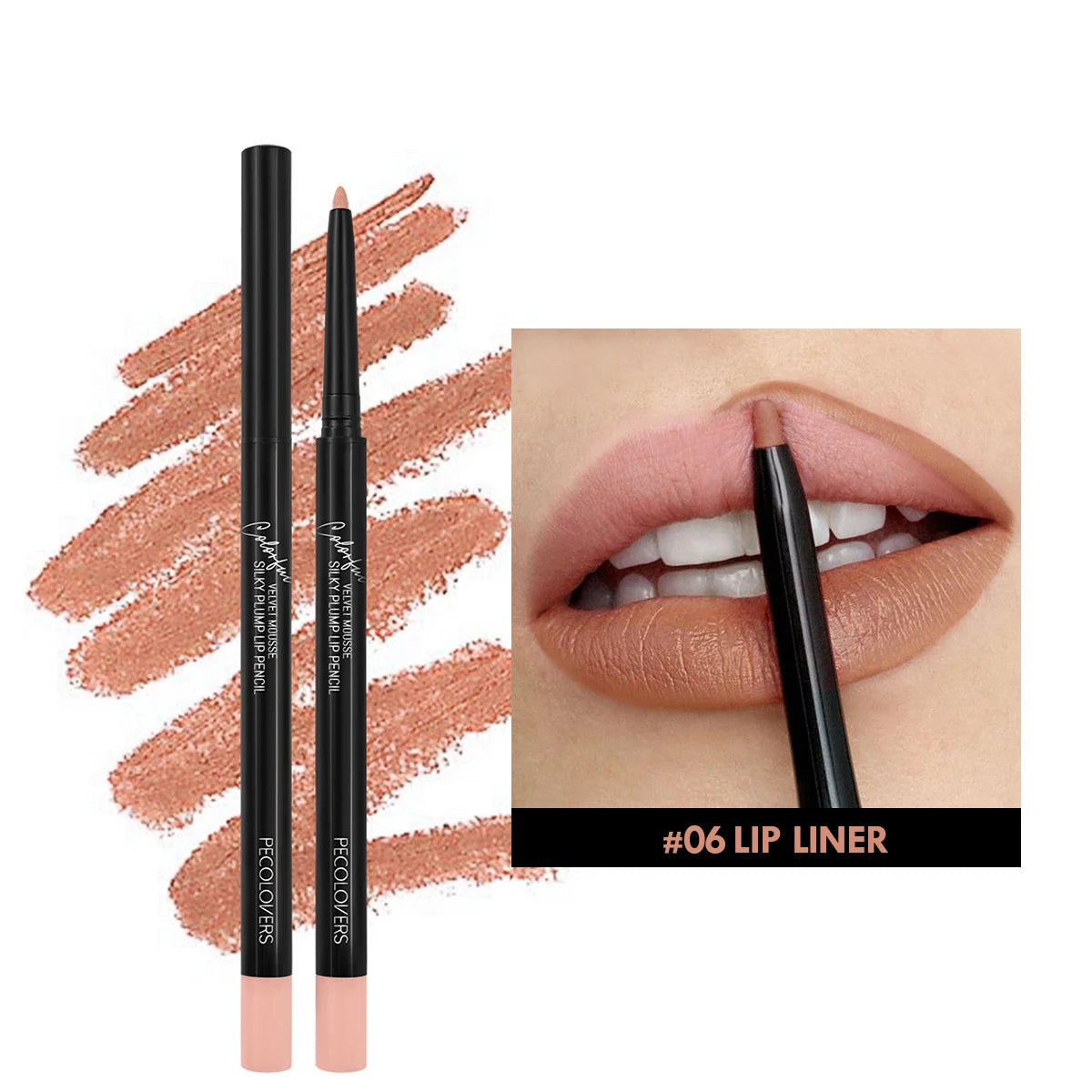 New Waterproof Matte Lipliner Pencil