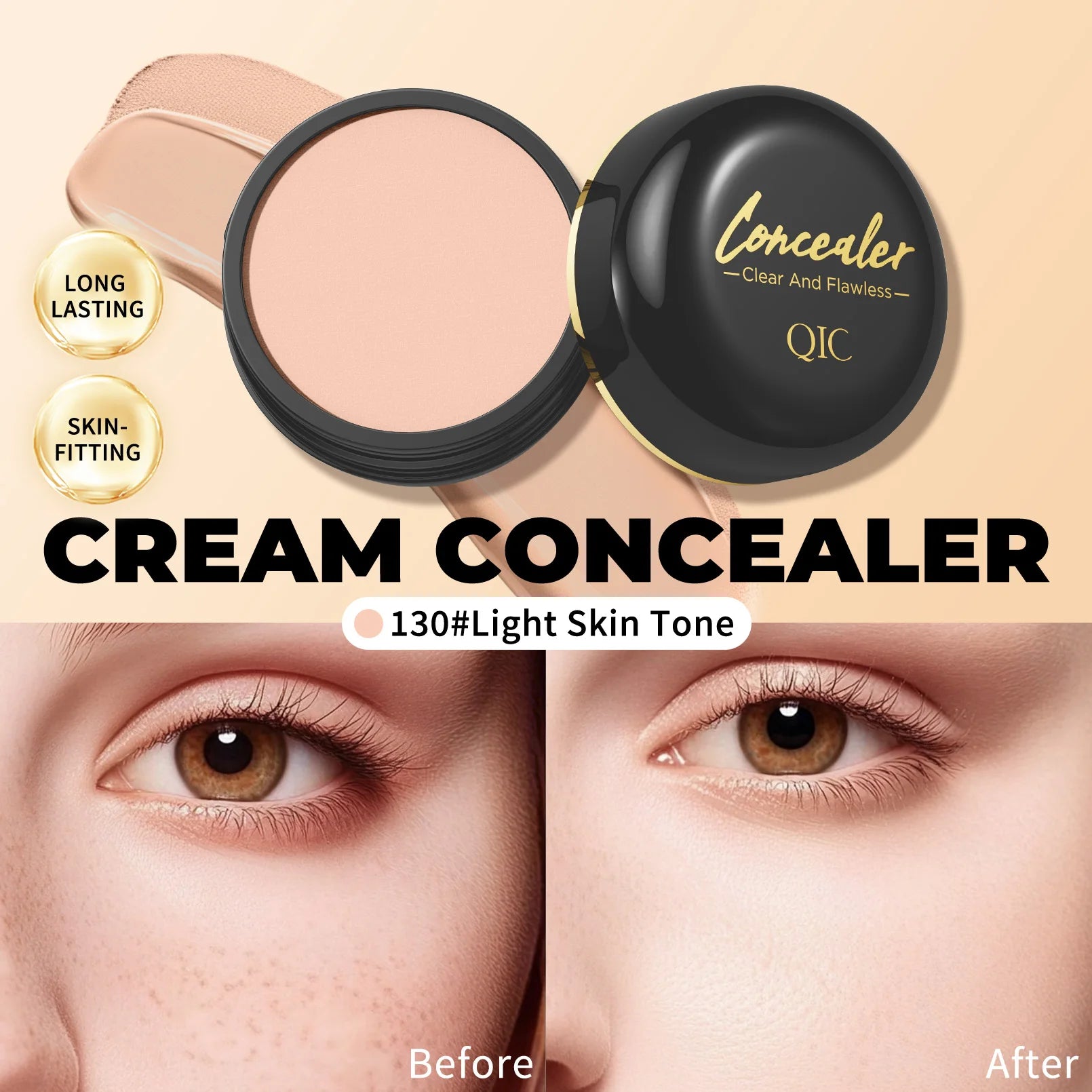 New Waterproof Full Coverage Concealer