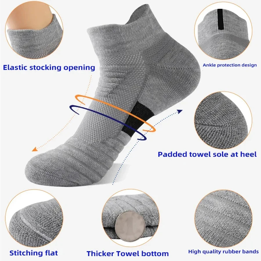 1/3 Pairs Anti-slip Football Socks