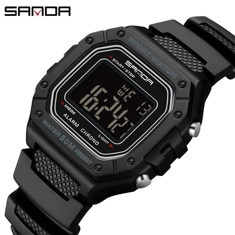 SANDA 2156 Men's Military Digital Watch