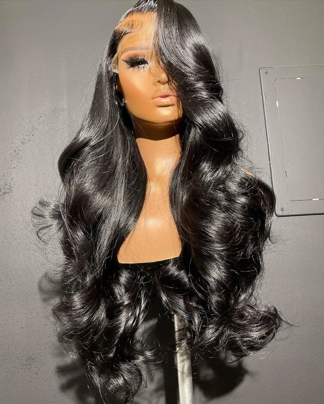 250 Density Body Wave Lace Front Wig 13x4 13x6 40 Inch 5x5 Lace Closure Wig Gluless Transparent Human Hair Lace Frontal Wig Sale