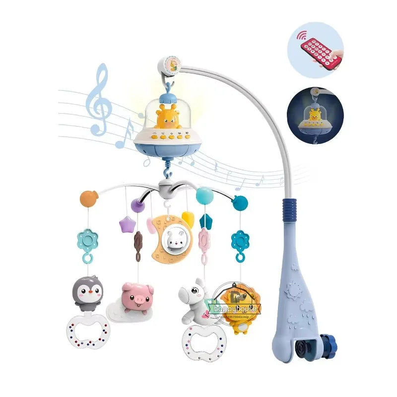 Musical Baby Crib Mobile with Projection
